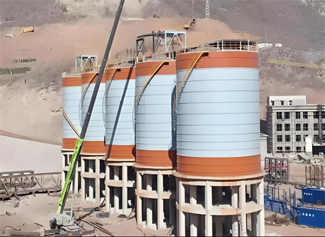 红坪镇高架钢板仓